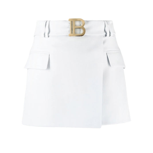 HarleyFashion 6 Colors Hot Summer Popular A-line Sexy Women Mini Skirt with Belt