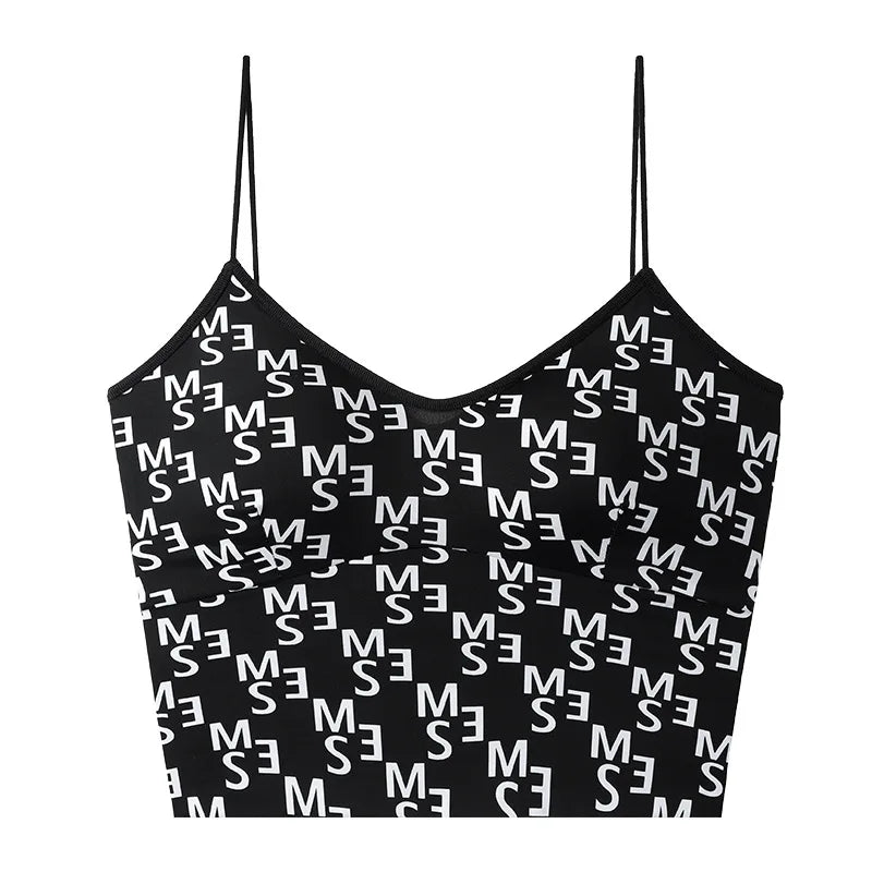 HarleyFashion y2k Women Crop Top Strap Sexy Design Leopard Printing Quality Summer Short Camis