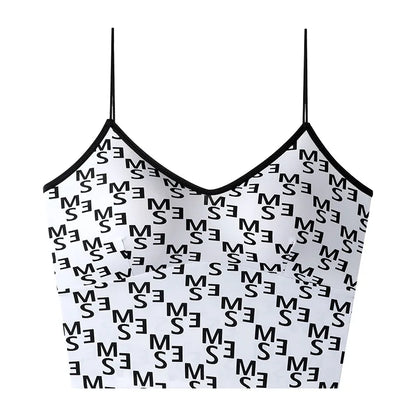 HarleyFashion y2k Women Crop Top Strap Sexy Design Leopard Printing Quality Summer Short Camis