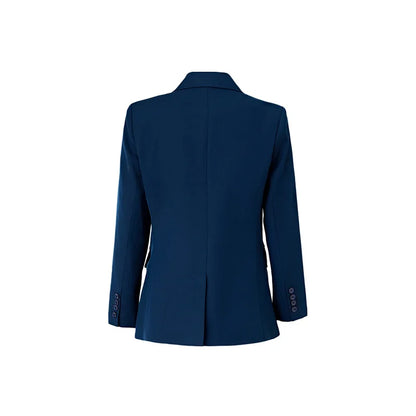 Women Elegant Workwear Single Button Blazer Pencil Pants